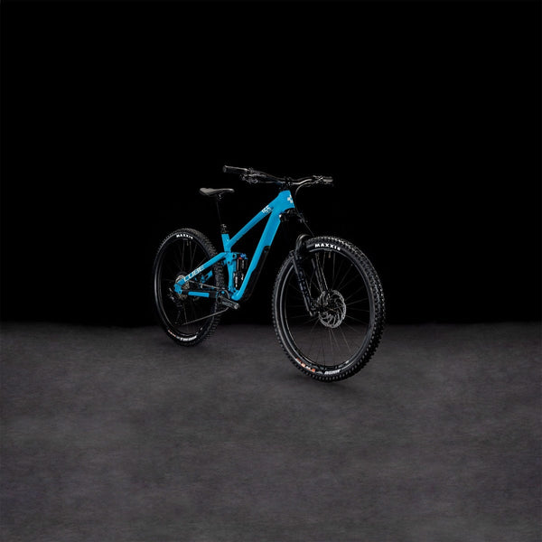 Cube Stereo ONE55 C:62 SLX 29 Full Suspension Mountain Bike Bondi Blue 'n' Grey