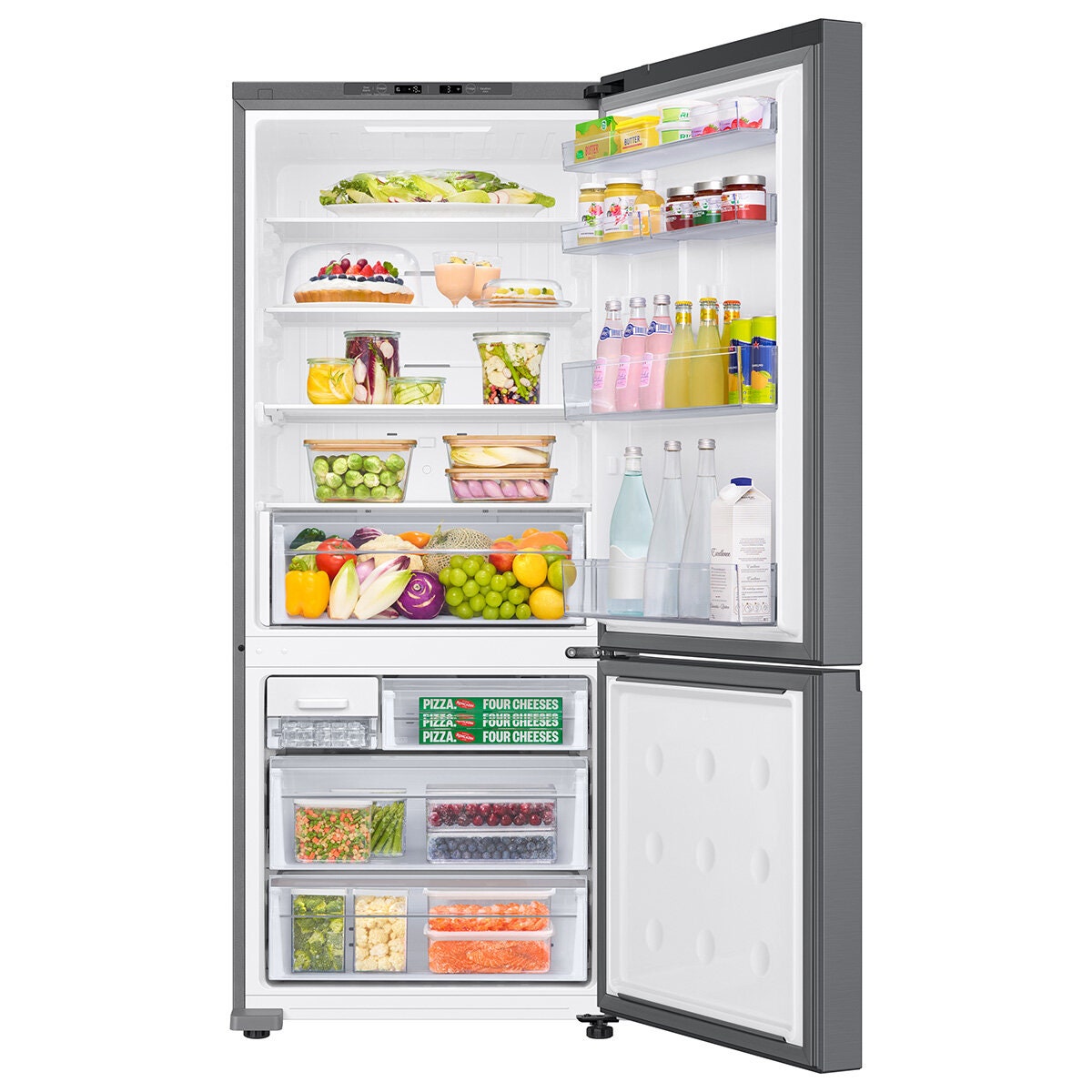 Samsung 427L Bottom Mount Refrigerator Stainless Steel SRL4200S