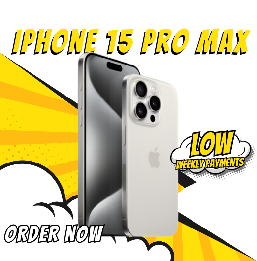 Apple iPhone 15 Pro Max 256GB (White Titanium) - Layaway AU