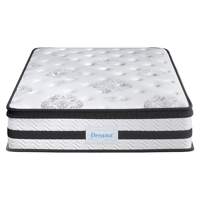 Ysla 35cm Thick Euro Top Egg Crate Foam Mattress - Double