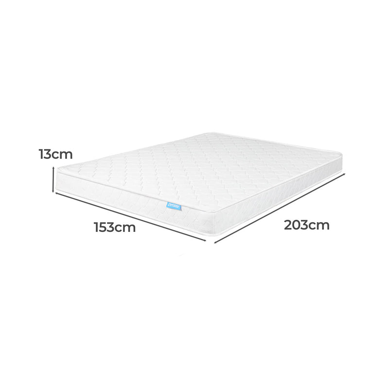 Zera 13cm Mattress Spring Coil Bonnell Sleep Foam Medium Firm - Queen