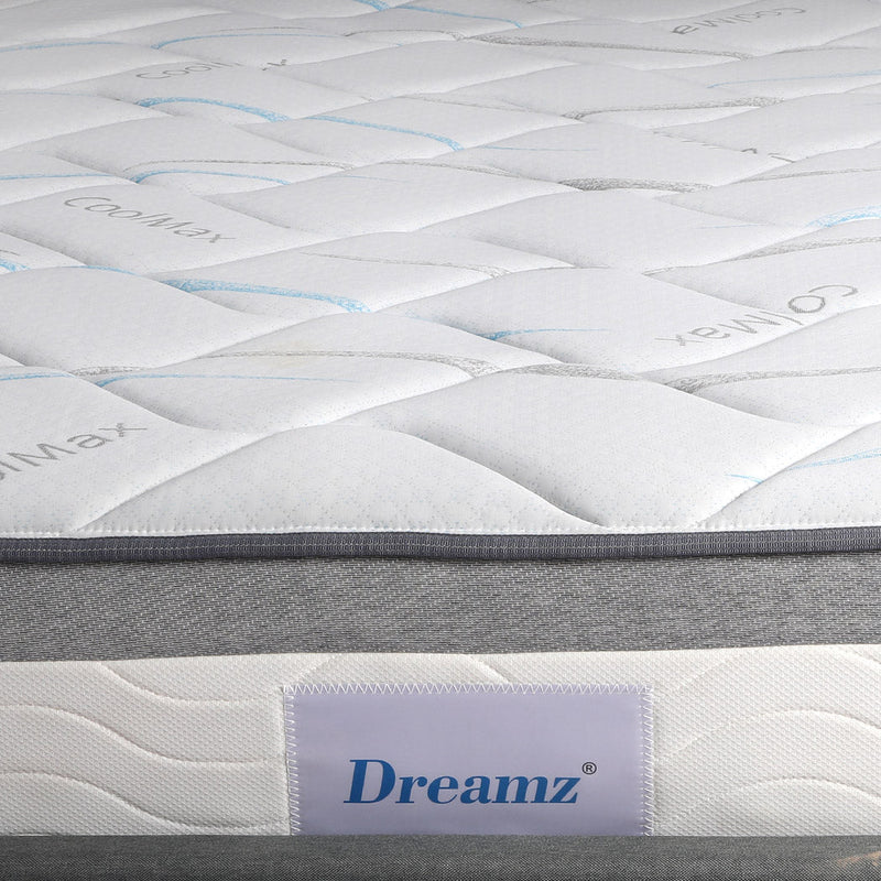 Verona 25cm Top Pocket Spring Medium Firm Premium Foam Mattress - King