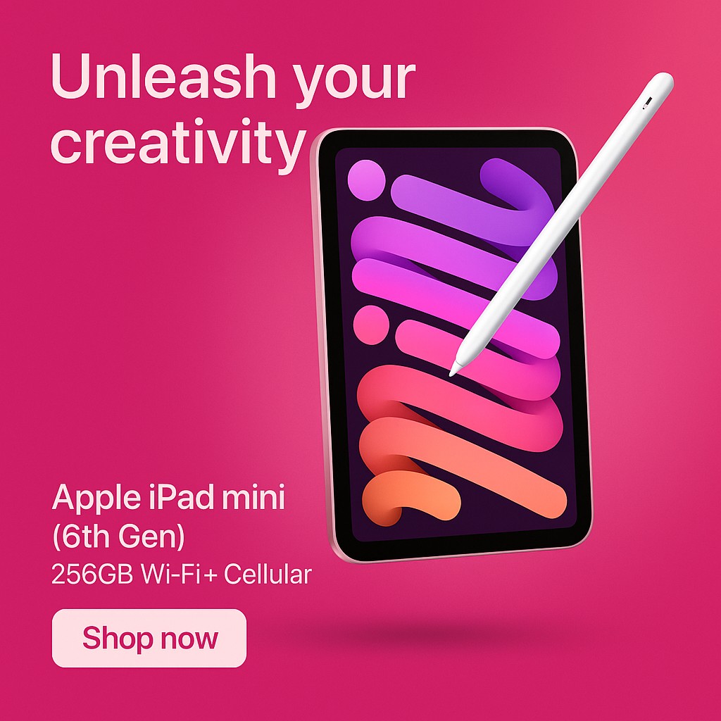 Apple iPad Mini (6th Gen) 8.3" - Purple