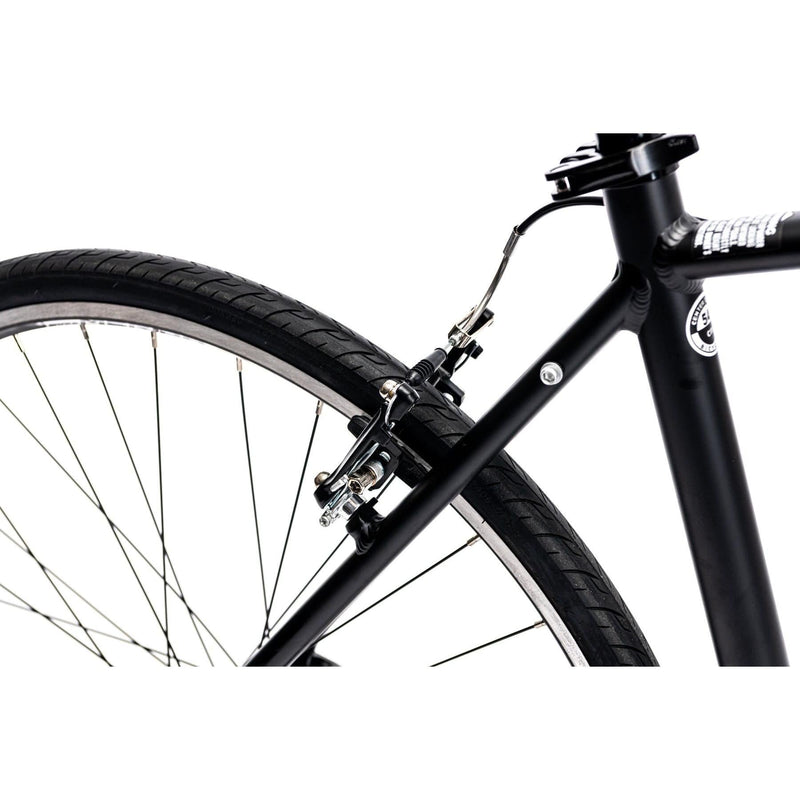Merida Speeder 10 V Flat Bar Road Bike Matt Black/Silver