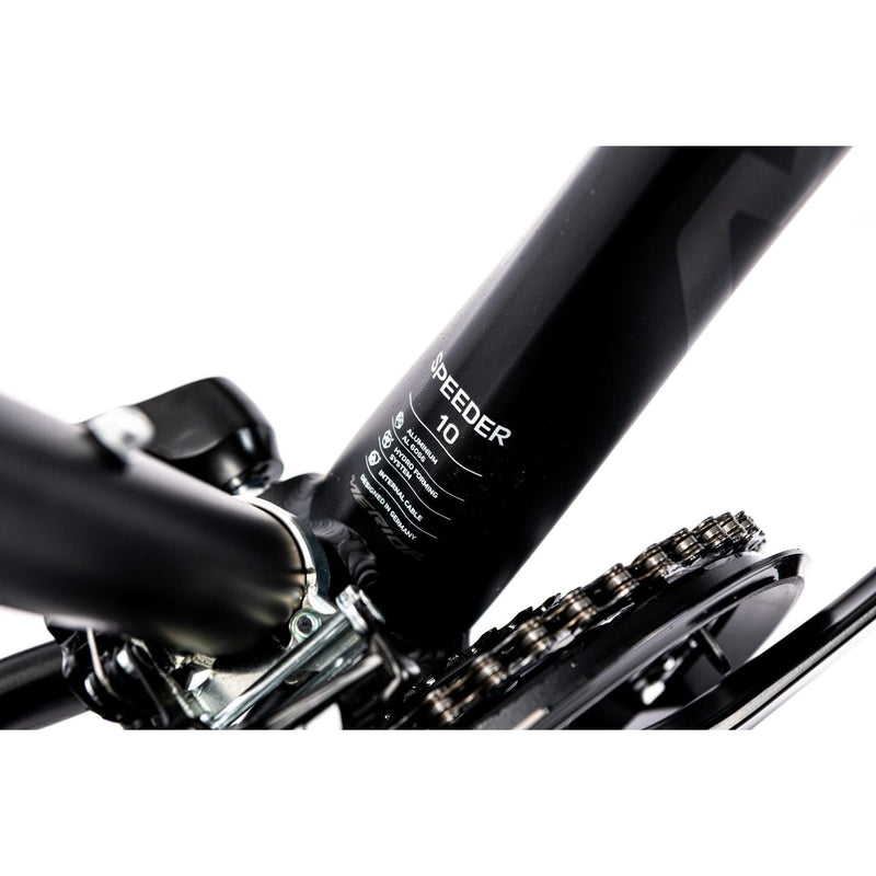 Merida Speeder 10 V Flat Bar Road Bike Matt Black/Silver