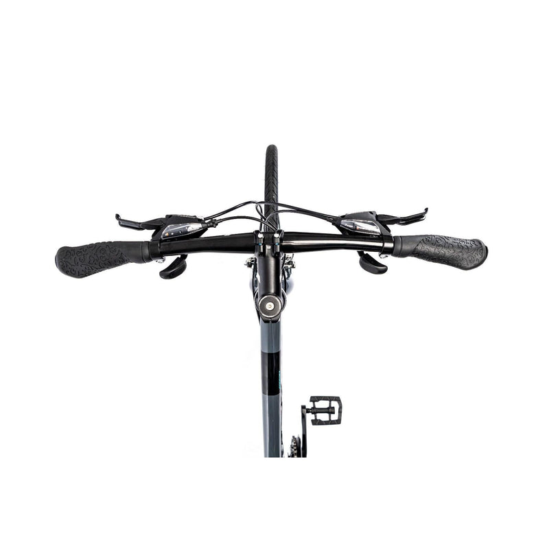 Merida Speeder 10 V Flat Bar Road Bike Glossy Grey/Black/Teal