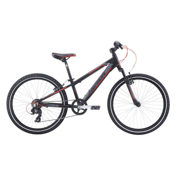 Merida Matts J24 Kids Bike Black Grey/Red