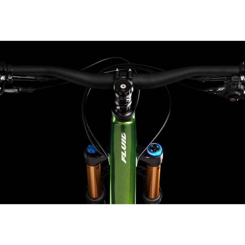 Norco Fluid FS 1 Dual Suspension Mountain Bike Green/Grey