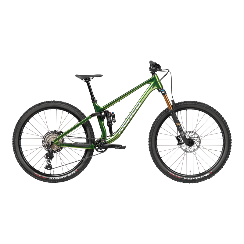 Norco Fluid FS 1 Dual Suspension Mountain Bike Green/Grey