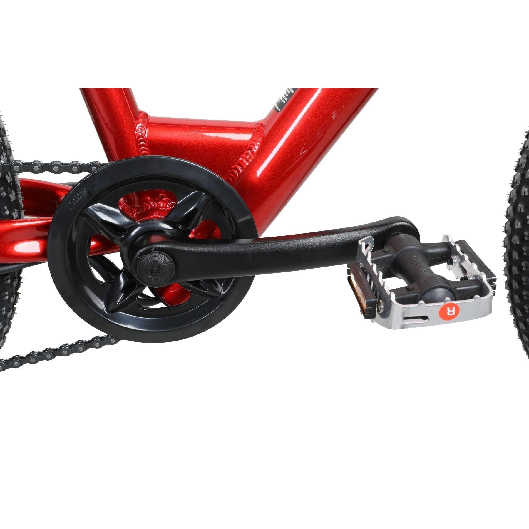 Pedal Warrior 2 24'' Electric Mountain Bike Red