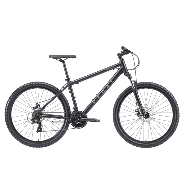 Pedal Thrasher 4 Hardtail Mountain Bike Black/Grey