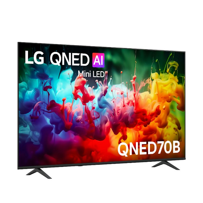 LG 75-inch QNED70B evo AI 4K UHD Mini LED Smart TV
