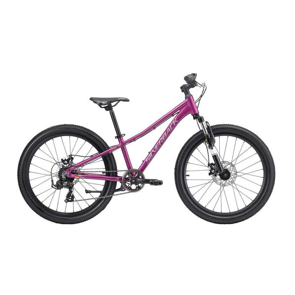Silverback Spyke 24inch Hardtail Mountain Bike Mulberry Purple