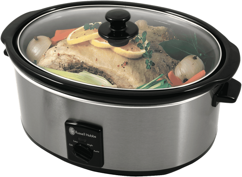 Russell Hobbs Slow Cooker 6L Glass Lid