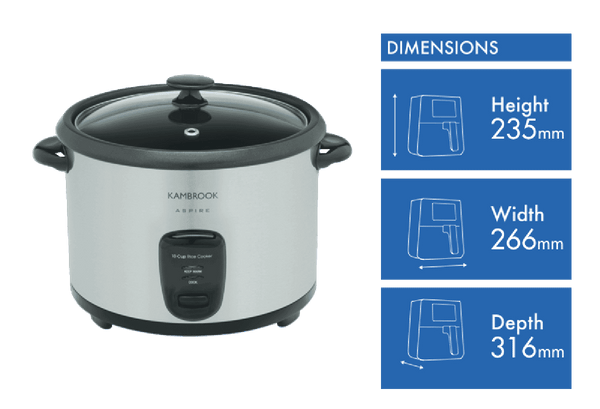 Kambrook 10 Cup Rice Cooker