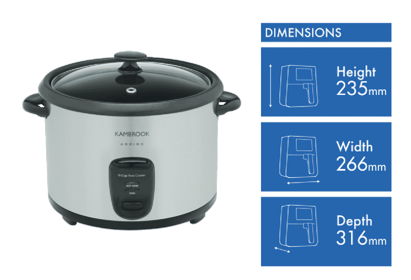 Kambrook 10 Cup Rice Cooker