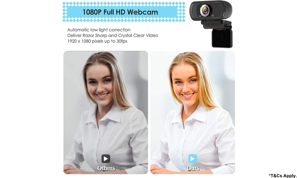 ToLuLu Webcam HD 1080p Web Camera