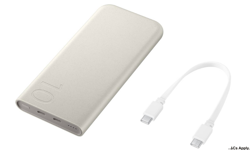 Samsung Galaxy Official Battery Pack 10,000mAh 25W Super Fast Charging - Beige