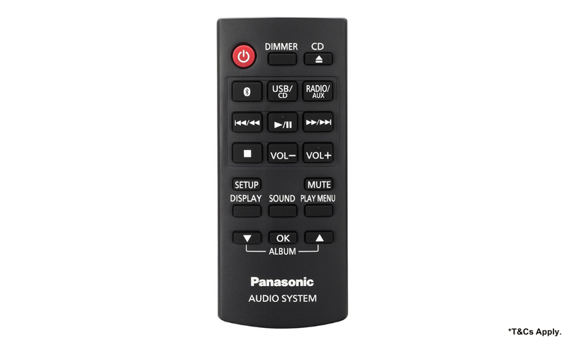 Panasonic 2.0 Channel 300W Mini Hi-Fi System