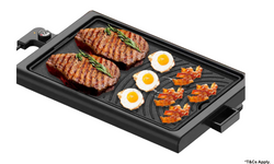 Aotuu Electric Indoor Kitchen Griddle Nonstick Flat Cast Iron Grilling Plate