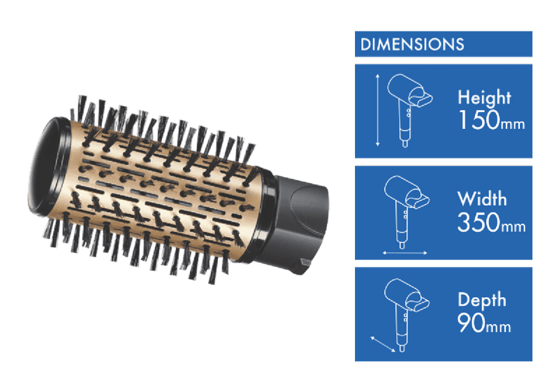 VS Sassoon Frizz Defense Rotating Hot Air Styler