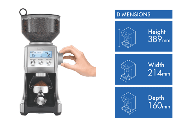 Breville The Breville Smart Grinder Pro S/Steel