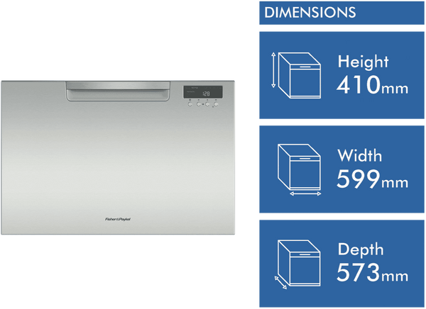 Fisher & Paykel 60cm Single Dishdrawer