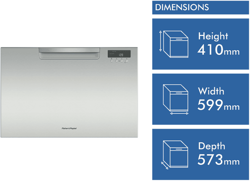Fisher & Paykel 60cm Single Dishdrawer
