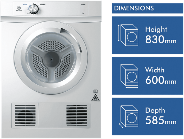 Haier 6kg Sensor Dryer