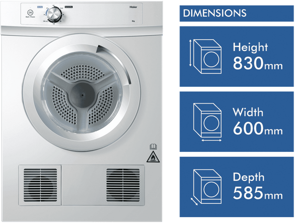 Haier 6kg Sensor Dryer