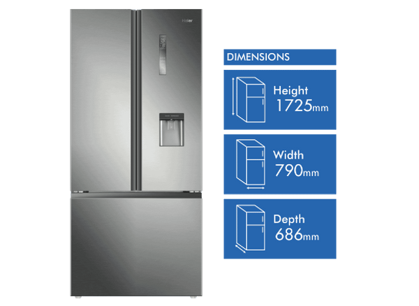 Haier 489L French Door Refrigerator