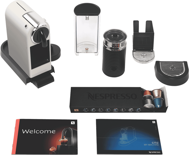 Nespresso Citiz & Milk Coffee Machine - White
