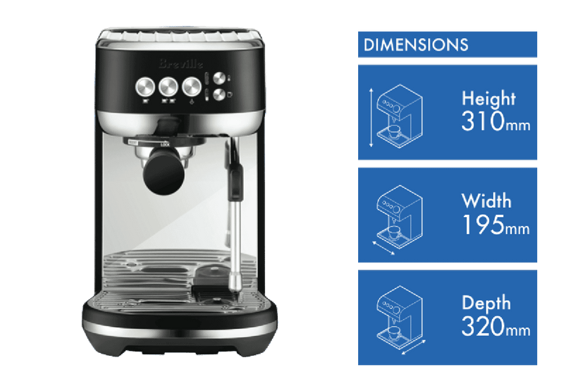 Breville BAMBINO PLUS-- BLACK TRUFFLE