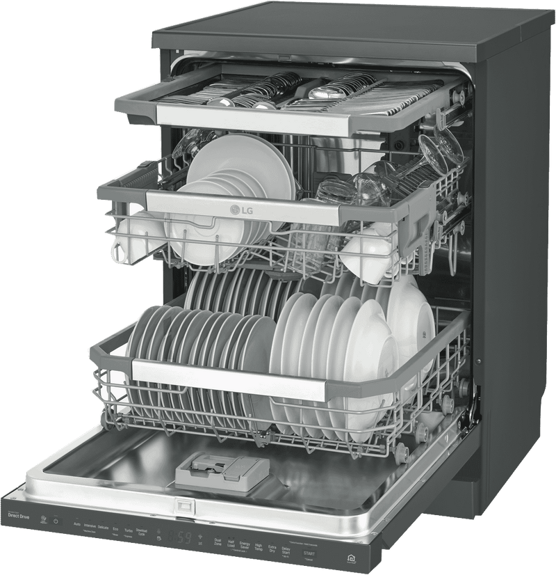 LG Matt Black Dishwasher