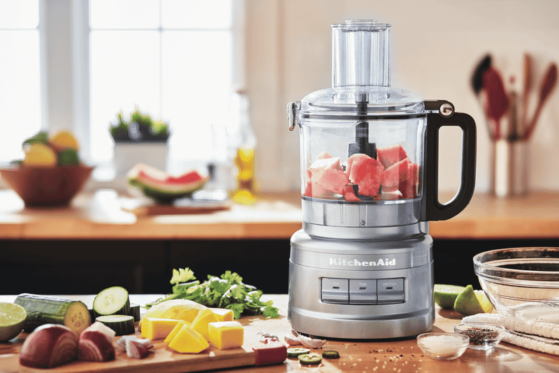 KitchenAid 7 Cup Food Processor Contour Silver