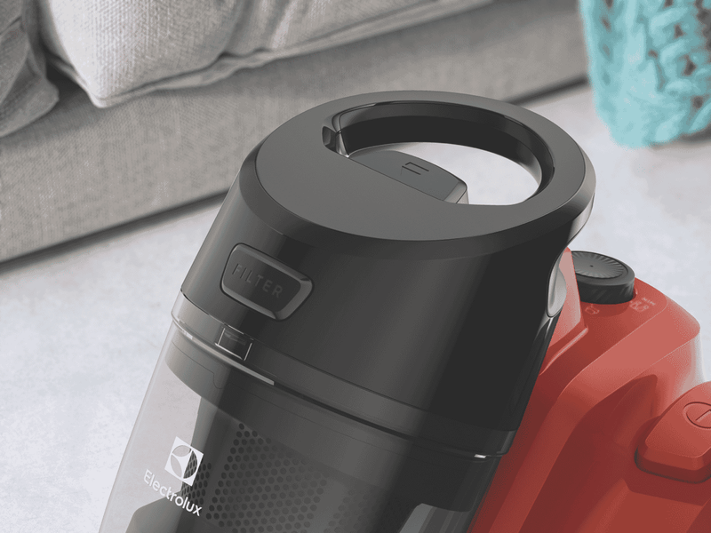 Electrolux Ease C4 Animal Bagless Vacuum Chilli Red