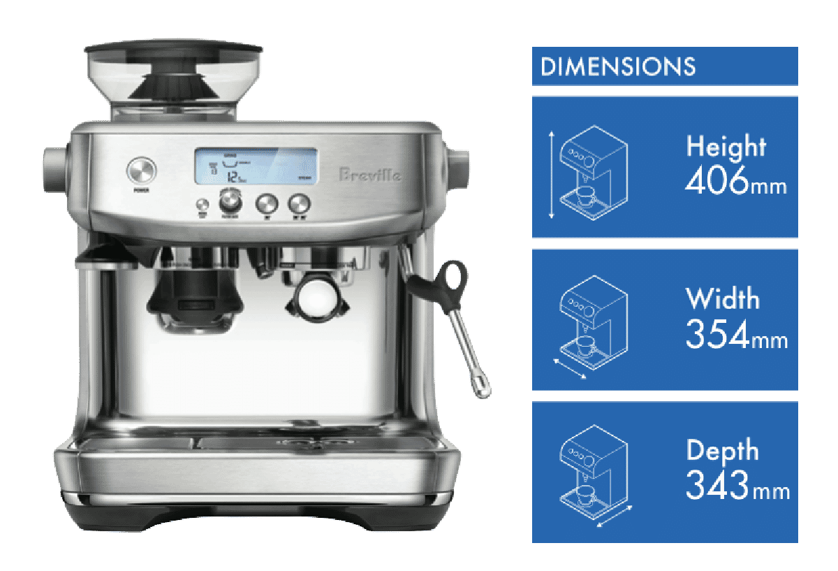 Breville Barista Pro Cleaning Descale Flush Sage Coffee Machine