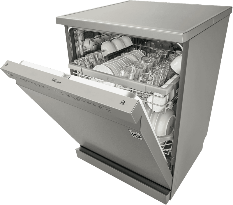 LG Platinum Steel True Steam Dishwasher