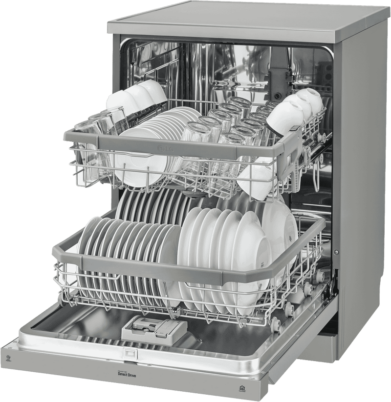 LG Platinum Steel True Steam Dishwasher