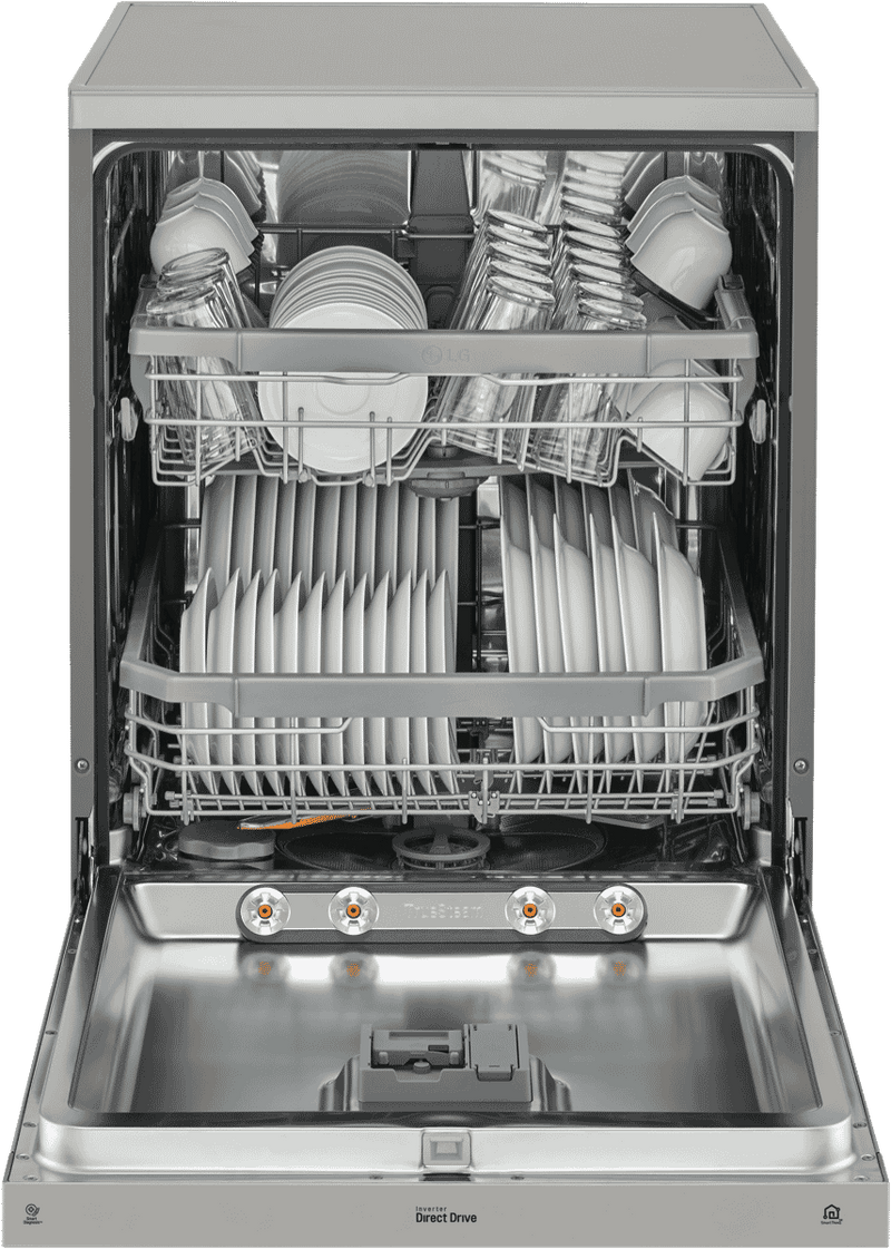 LG Platinum Steel True Steam Dishwasher