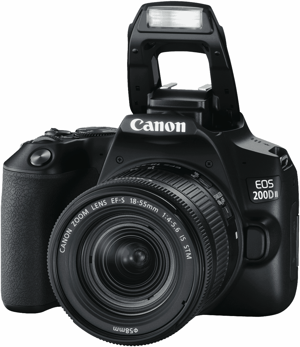 Canon 200D Mark II DSLR EF-S18-55mm Lens Kit