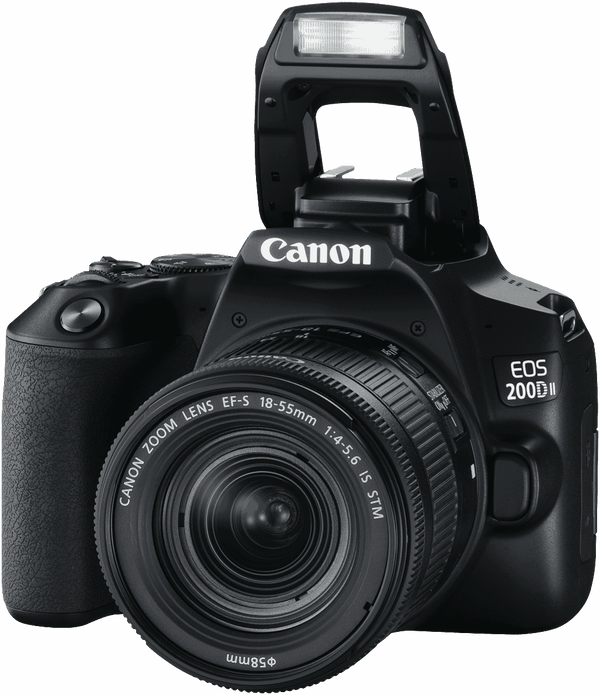 Canon 200D Mark II DSLR EF-S18-55mm Lens Kit