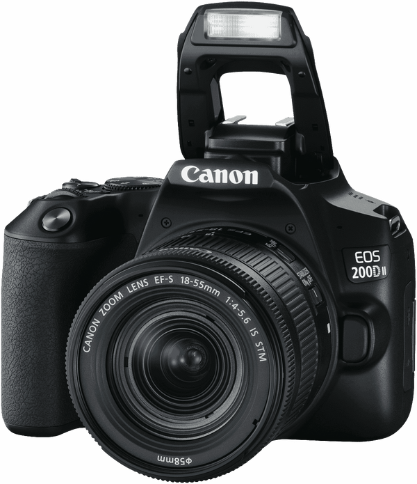 Canon 200D Mark II DSLR EF-S18-55mm Lens Kit