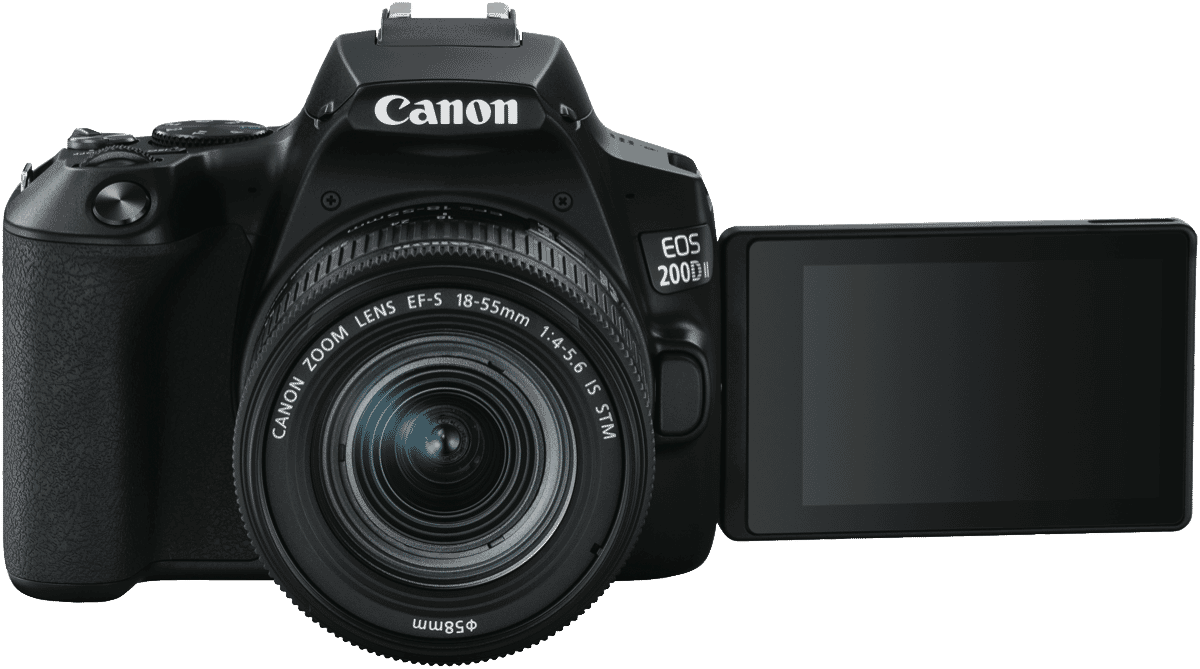 Canon 200D Mark II DSLR EF-S18-55mm Lens Kit