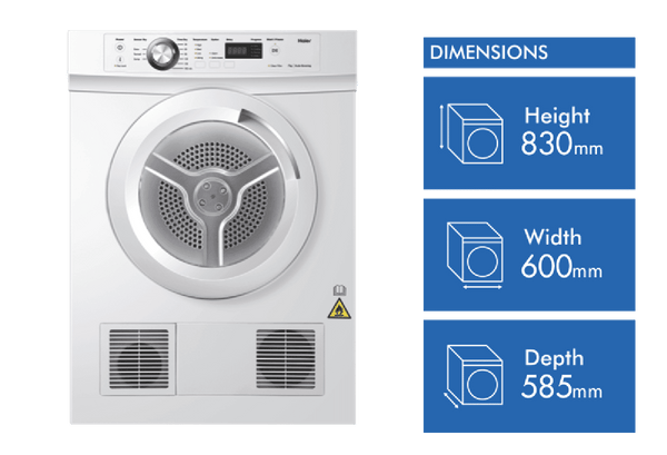 Haier 7kg Sensor Dryer
