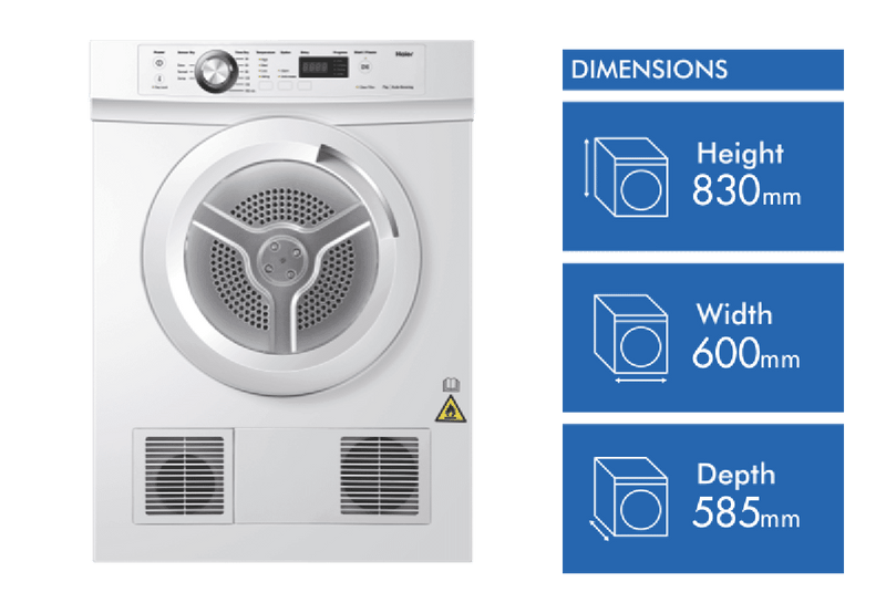 Haier 7kg Sensor Dryer