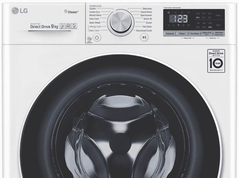 LG 9kg Front Load Washer