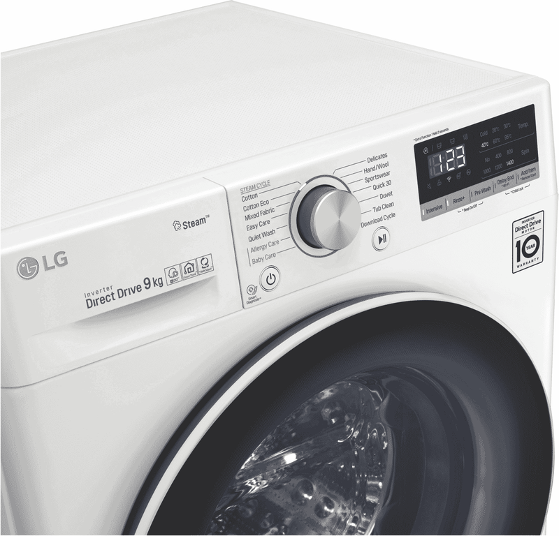 LG 9kg Front Load Washer