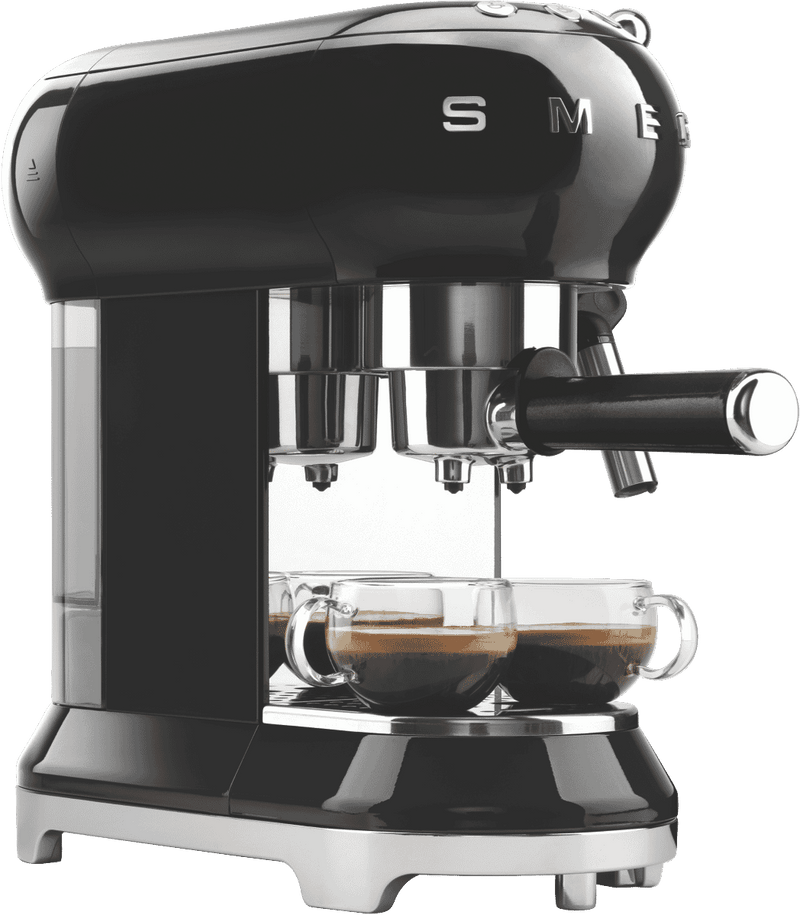 Smeg COFFEE MACHINE 50's STYLE BLACK
