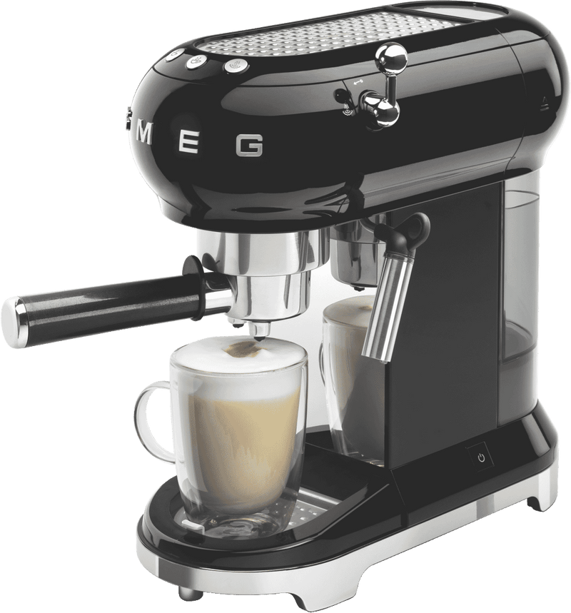Smeg COFFEE MACHINE 50's STYLE BLACK